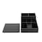 Dacasso Classic Black Leather Coffee Condiment Organizer AG-1028 - alternate 8